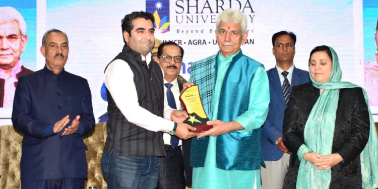 Lieutenant Governor addresses Alumni Meet of Sharda University at Srinagar