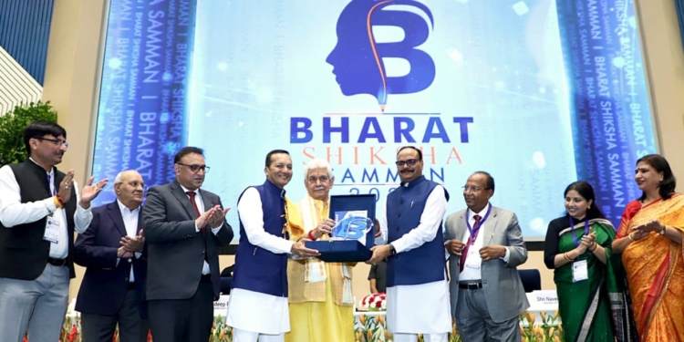 Lieutenant Governor addresses Balaji Foundation’s ‘Bharat Shiksha Summit’ at New Delhi