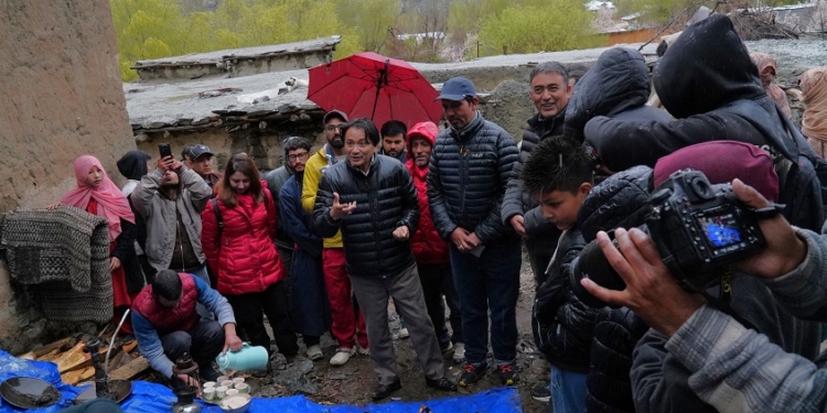 Apricot Blossom Festival day 5 celebrated with zeal at Gound Minjee despite harsh weather
