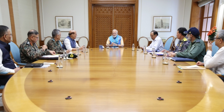PM Narendra Modi chairs a high level meeting
