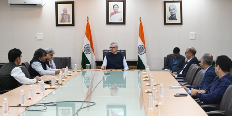 CM Omar Abdullah holds emergency meeting to assess situation in border districts