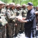 Lieutenant Governor Addresses Soldiers at LoC