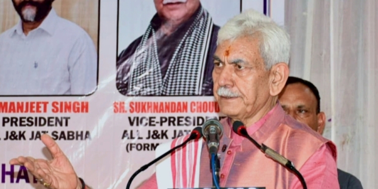 Lieutenant Governor addresses All J&K Jat Sabha in Jammu