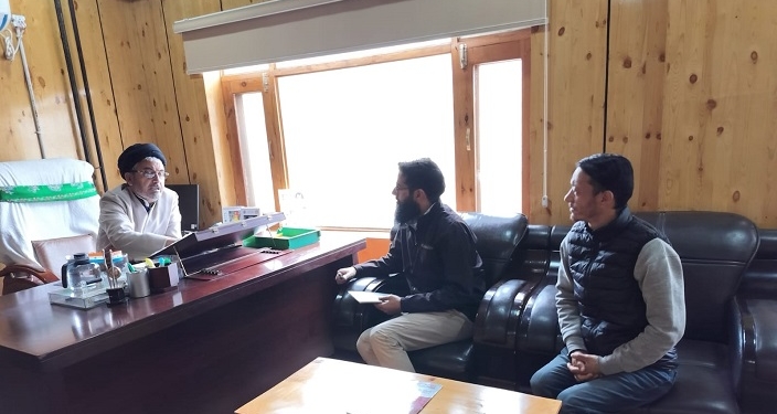 Central Silk Board Delegation Discusses Sericulture Development Project in Kargil