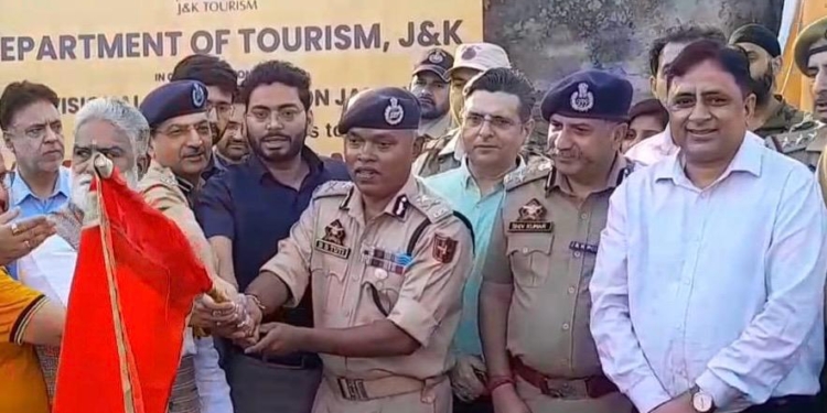 IGP Jammu flags off Mata Kheer Bhawani Yatra-2025 to Kashmir 
