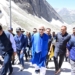 Lieutenant Governor undertakes pilgrimage of Amarnath from Baltal track; First Chairman of SASB to Reach Holy Cave Through Track in Recent Times