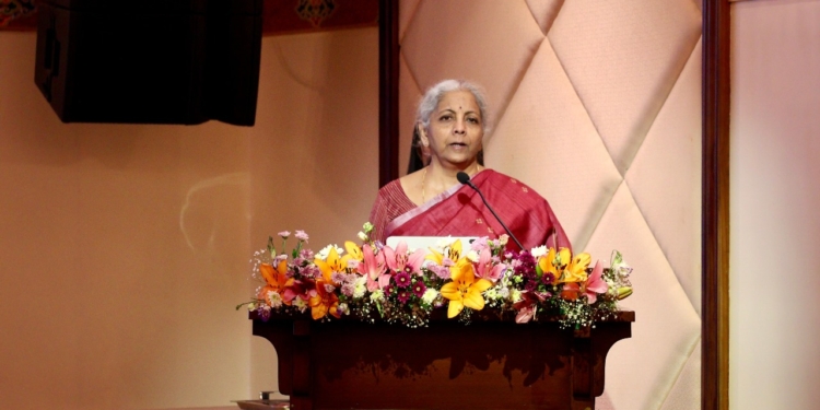 Union Finance Minister Addresses Credit Outreach Programme in Leh