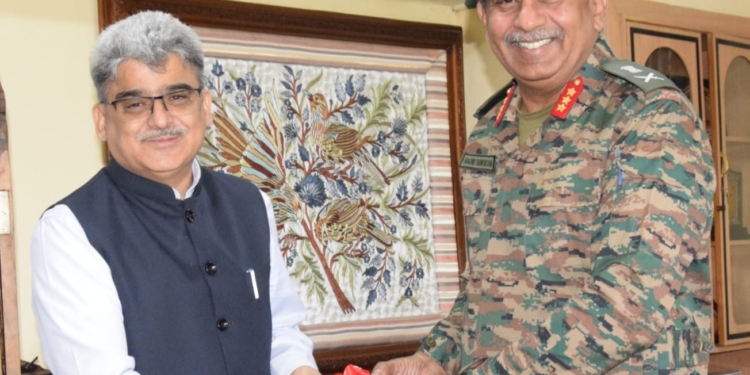 CS reviews strategic road projects with BRO Chief