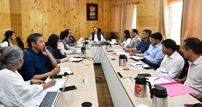 Chief Secretary Chairs Review Meeting on Deregulation and Compliance Reduction in UT Ladakh