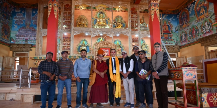 ADC-Kargil visits Padum and reviews preparedness for His Holiness Dalai Lama’s visit to Zanskar