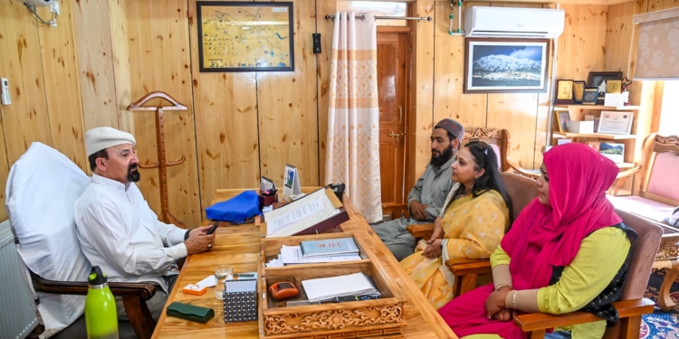 LAHDC Kargil Chairman Meets with Every Infant Matters NGO
