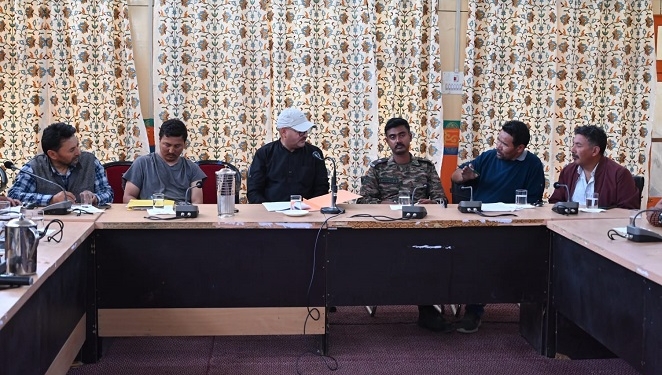 Preparations Reviewed Ahead of His Holiness the 14th Dalai Lama’s Visit to Zanskar