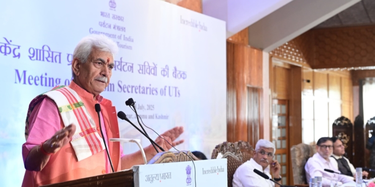 Lieutenant Governor addresses Tourism Secretaries’ meet of UTs at Srinagar