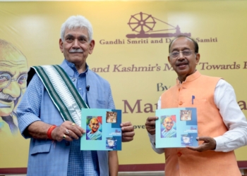Lieutenant Governor addresses seminar on “J&K’s March Towards Peace” at Gandhi Smriti, New Delhi