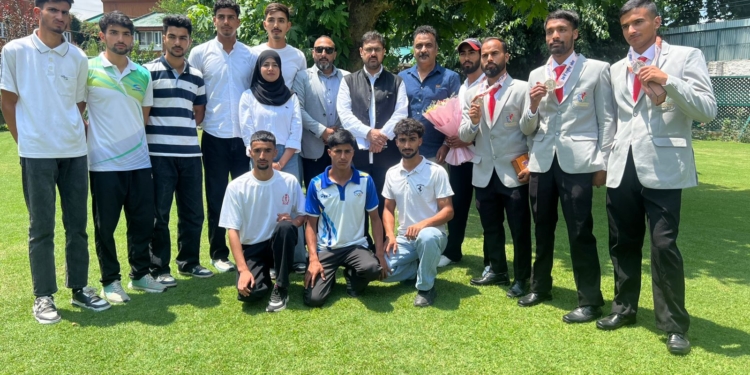 Water Sports Delegation Calls on Sports Minister “Shri Satish Sharma”