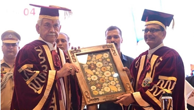 Lieutenant Governor addresses 6th Convocation Ceremony of SKUAST Kashmir