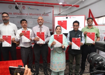 Sakeena Itoo addresses Triple Milestone Moment-2025 of JLNM Hospital Srinagar