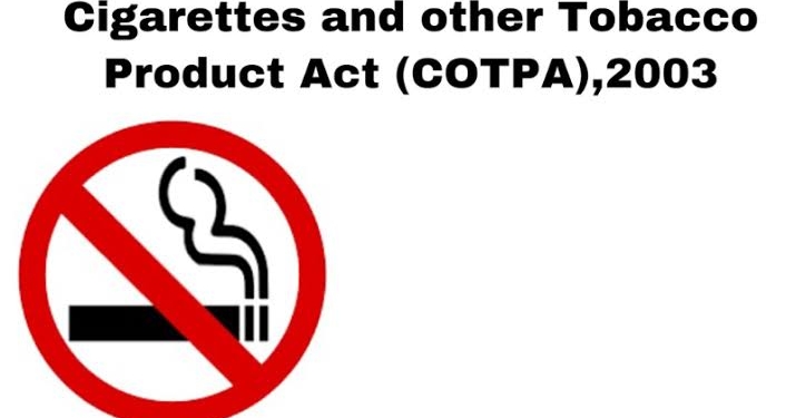 Destruction of Seized Tobacco Products under COTPA, 2003