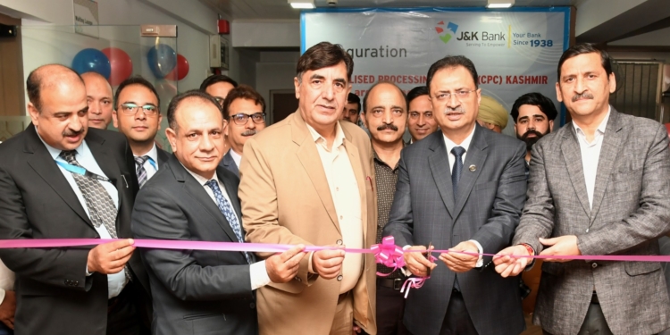 Amid focus on customer convenience, J&K Bank commissions Centralised Processing Centre in Srinagar