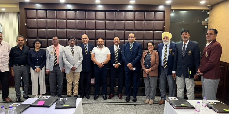Rowing Federation of India Holds Executive Council Meeting in Srinagar.Dr. Burhan Bazaz invited as Special Guest as strategic deliberations coincide with the historic first Khelo India Water Sports Festival at Dal Lake