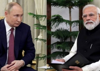 PM Narendra Modi speaks with President Putin