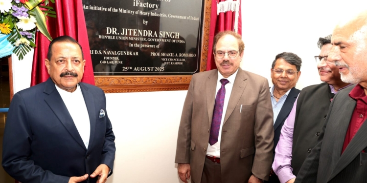 Dr. Jitendra Singh Launches Rs 5-Cr DST i-TBI to boost Start-up Growth in J&K