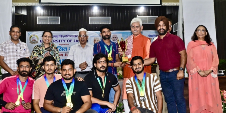 Lieutenant Governor addresses Viksit Bharat-Yuva Connect Programme’s Valedictory Event at Jammu University