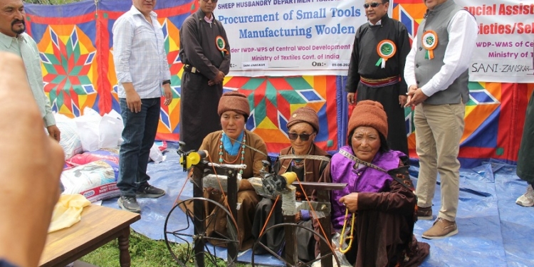 Sheep Husbandry Department Kargil Launches Integrated Wool Development Programme (IWDP) in Zanskar