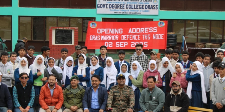 GDC Drass, Indian Army and MKDEI Launch Drass Warrior Defence Training Node, Conducted Entrance Exam