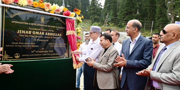 CM Omar Abdullah unveils Gulmarg Convention Centre, Envisions Gulmarg as ‘Asia’s Davos’