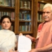 PDP leader Iltija Mufti calls on Lieutenant Governor Manoj Sinha