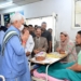 Sewa Pakhwada: Lieutenant Governor visits JLNM Hospital Rainawari in Srinagar; distributes fruits to patients as a part of 75th Birthday celebration of PM Narendra Modi