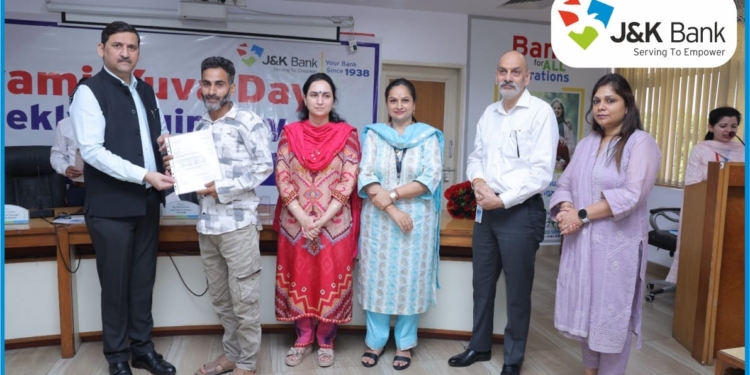 J&K Bank Organizes Special “Yuva Udyami Day” in Jammu on Navratri’s First Day
