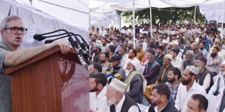 CM Omar Abdullah visits Mahore, reassures flood-hit families of his Government’s unwavering support
