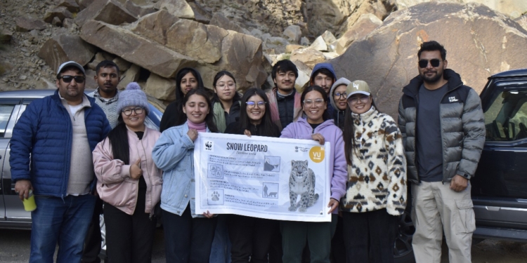University of Ladakh Celebrates International Snow Leopard Day 2025 in Collaboration with WWF-India