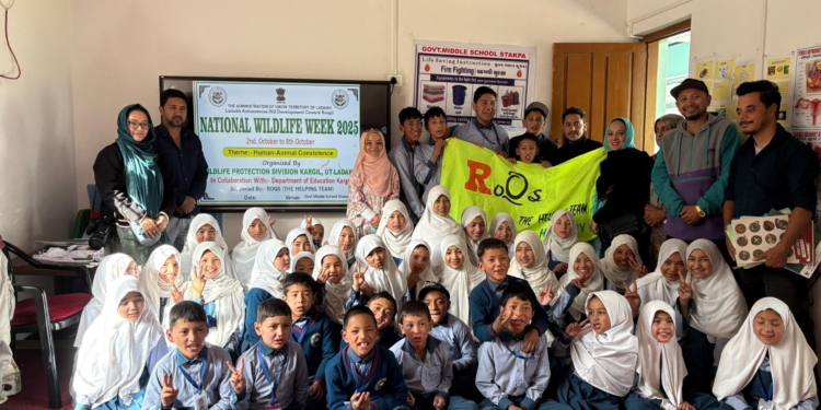 Wildlife Protection Division Kargil organises awareness program at Stakpa school 