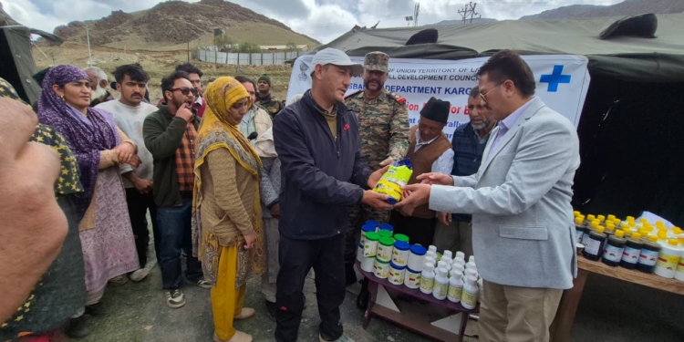 World Animal Day: Animal Husbandry Department Kargil address animal related issues at Drass 
