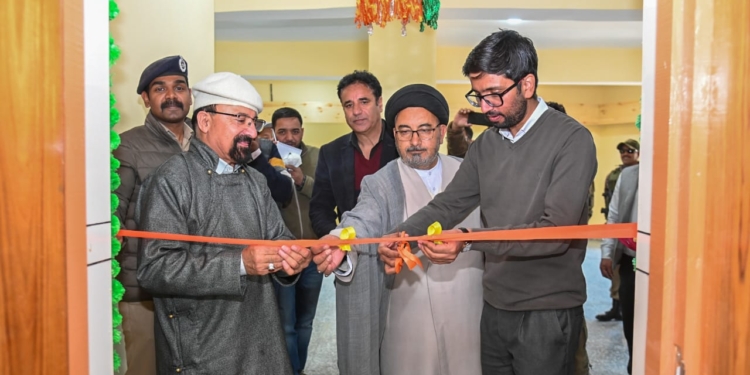 CEC Dr. Mohd Jaffer Akhoon Inaugurates Multiple Crore Development Projects in Kargil