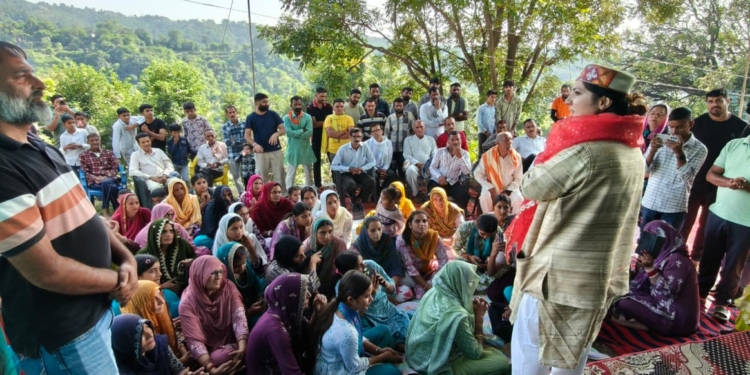 Devyani Rana launches election campaign, Reaffirms Commitment to Nagrota’s Continued Progress as Model Constituency