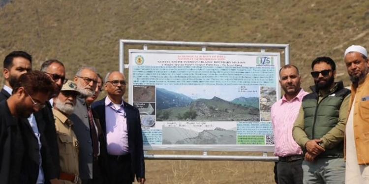 Geological Survey of India declares Guryul Ravine Geological section of Khonmoh, Srinagar as the National Geoheritage site: Outreach campaign through Swachhta Hi Sewa