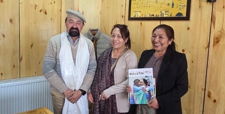 Special Olympics Bharat delegation meets CEC Kargil