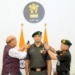 Raksha Mantri formally confers insignia of Honorary rank of Lieutenant Colonel in Territorial Army upon star javelin thrower Neeraj Chopra