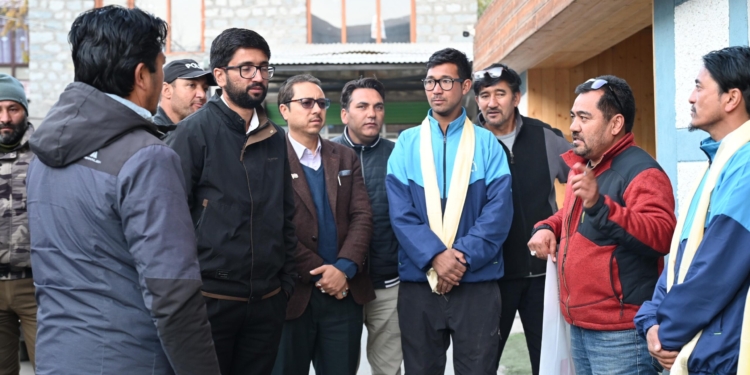 DC Kargil Flags Off Teams for 69th SGFI Taekwondo Championship