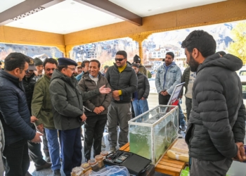 CEC Kargil, Dr. Jaffer Akhoon Attends World Fisheries Day Celebration in Kargil