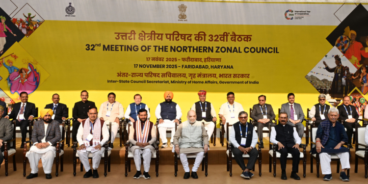 CM Omar Abdullah highlights J&K’s development vision at 32nd Northern Zonal Council Meeting