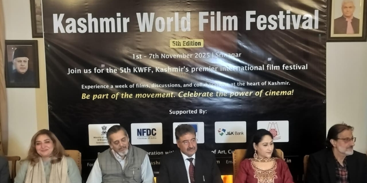 Global Cinema Takes Centre Stage at 5th Kashmir World Film Festival