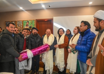 LAHDC Kargil, District Administration and District Police Bid Farewell to Ladakh’s First Chief Secretary Dr. Pawan Kotwal on his Superannuation