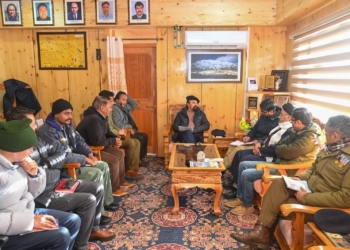 CEC Kargil Chairs Meeting to Finalize Arrangements for AN-32 Winter Courier Service