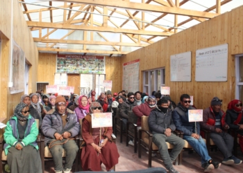 KVK Nyoma (Leh-II), the Highest Krishi Vigyan Kendra in the Country, Celebrates Kisan Diwas with Farmers at Nyoma and Phulak Village