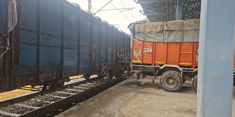 First-Ever FCI Foodgrain Freight Train ReachesAnantnag